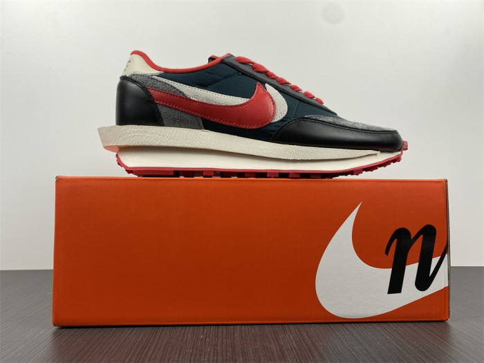 sacai x Undercover x LDWaffle ‘Midnight Spruce University Red’ DJ4877-300
