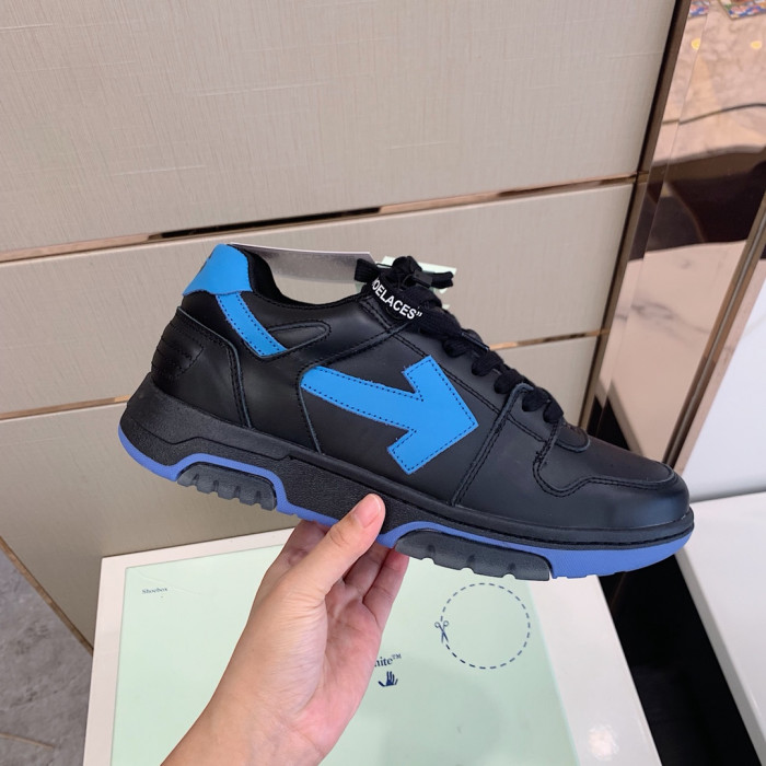 OFF WHITE™ C/O VIRGIL ABLOH OUT OF OFFICE LOW-TOP LEATHER SNEAKERS "OOO"