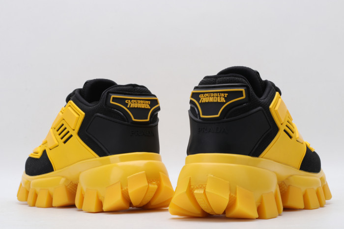 PRAD CLOUDBUST THUNDER KNIT YELLOW AND BLACK